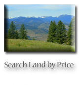 Search Methow Valley Land by Price