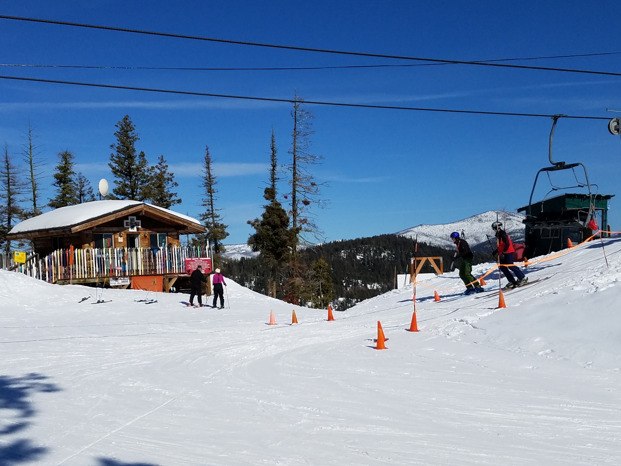 Loup Loup Ski Bowl Fully Operational Big Chair Fixed